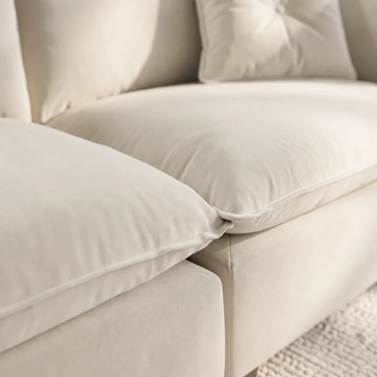 Velvet Cloud Couch detail