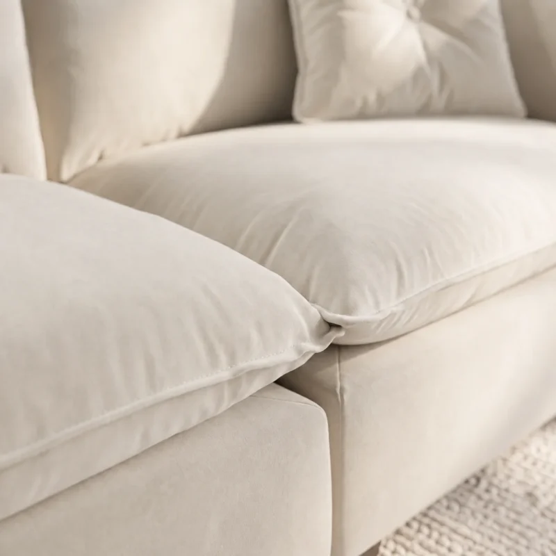 Velvet Cloud Couch detail